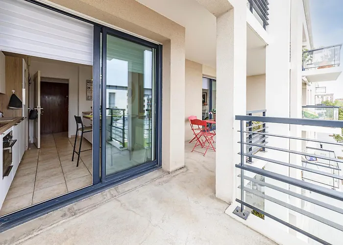 L'aragon - Wifi - Balcon Vue La Maine Апартаменти *