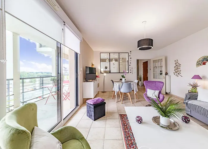 L'aragon - Wifi - Balcon Vue La Maine Анже